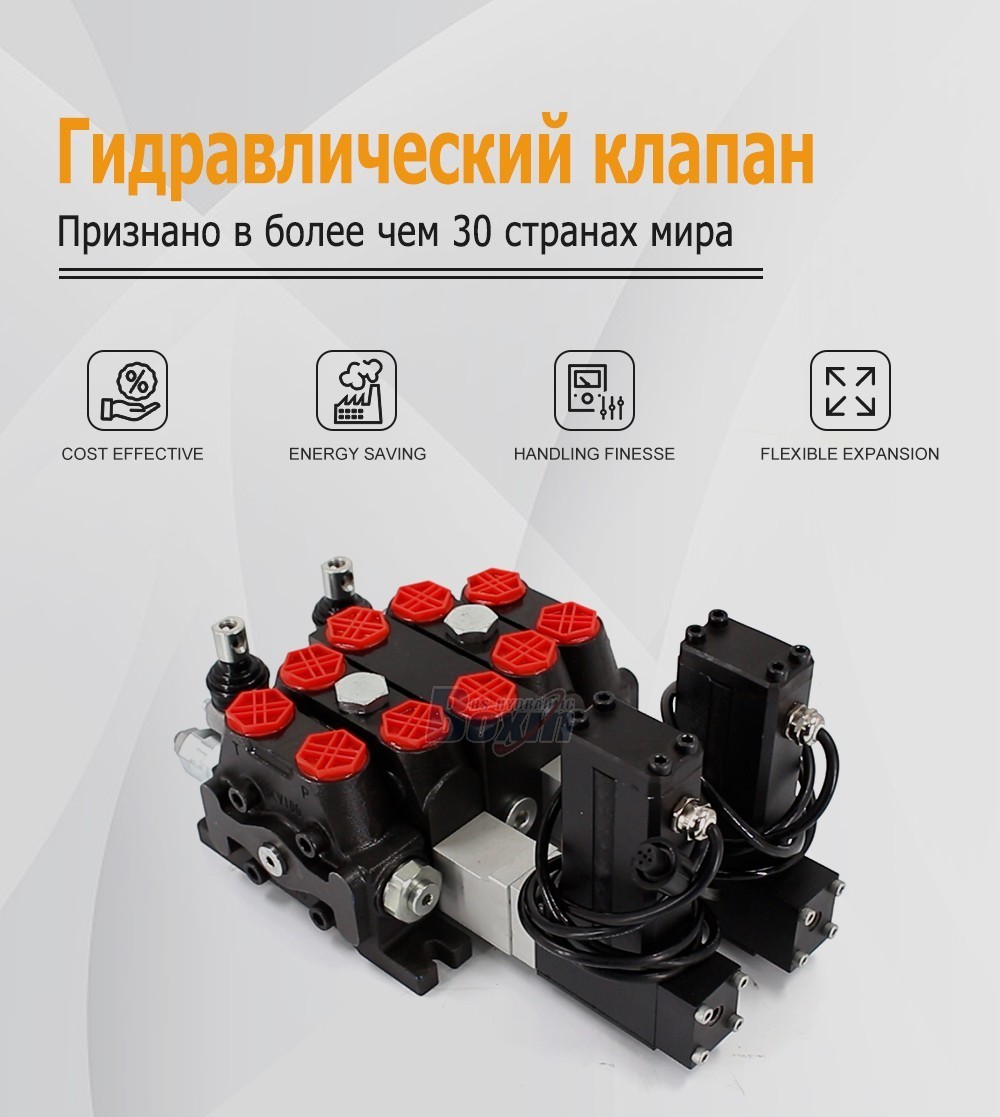 Sectional Control Valve DCV100 with Electric Motor Actuator